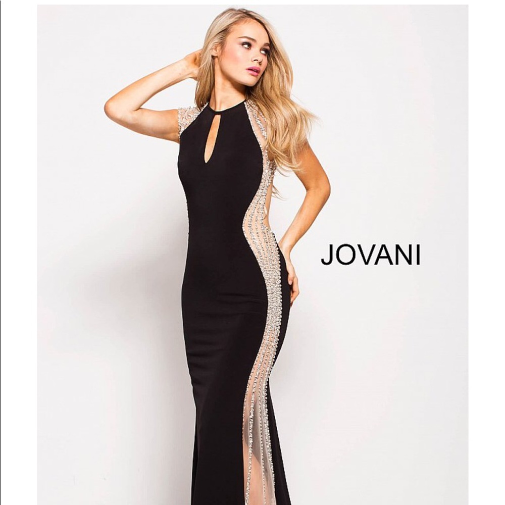 JOVANI beaded gown size 6